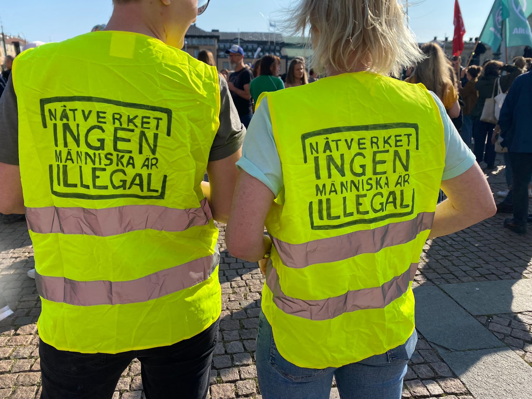 Varselvästar med IMÄI-tryck