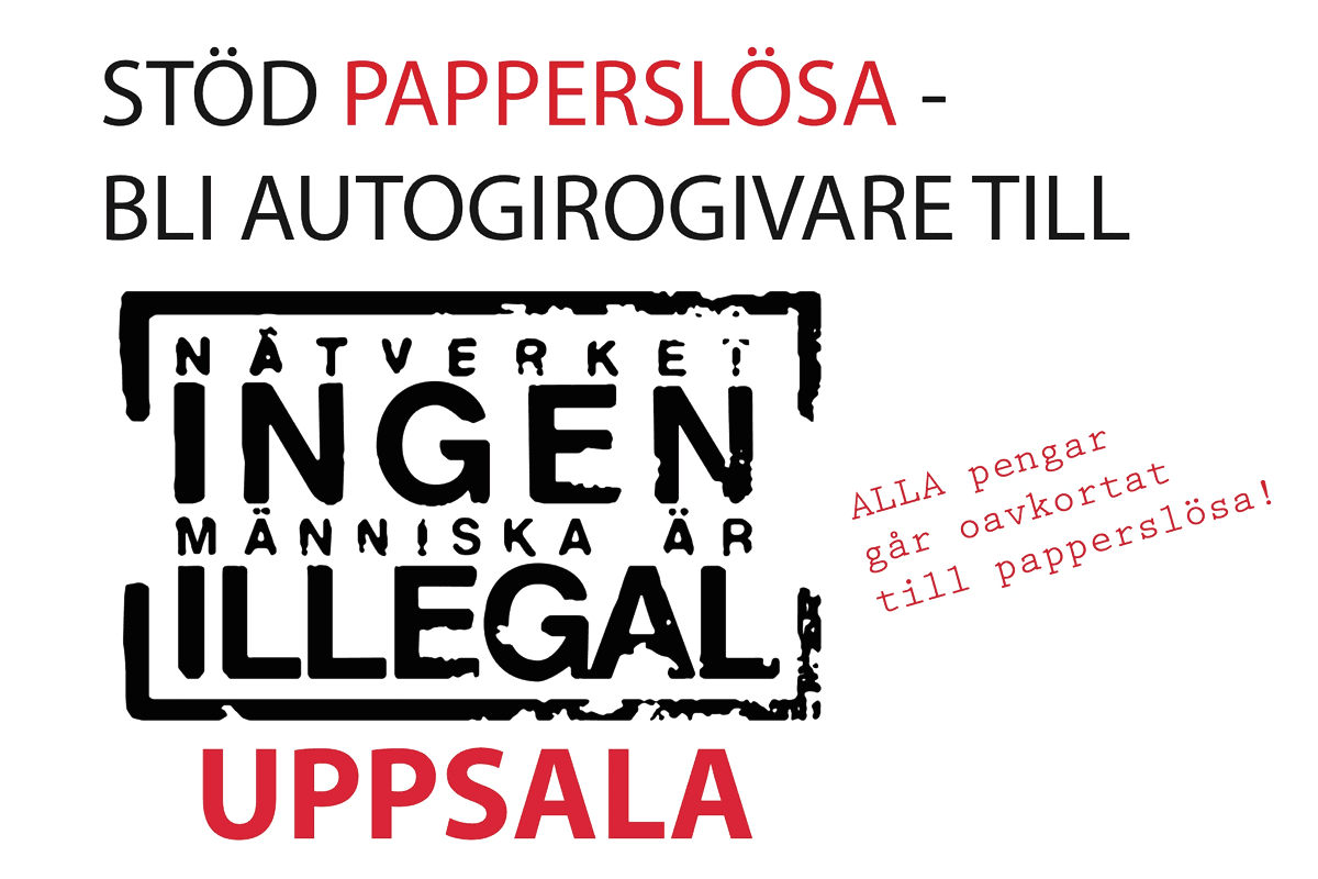 Logotyp med uppmaning att bli autogirogivare
